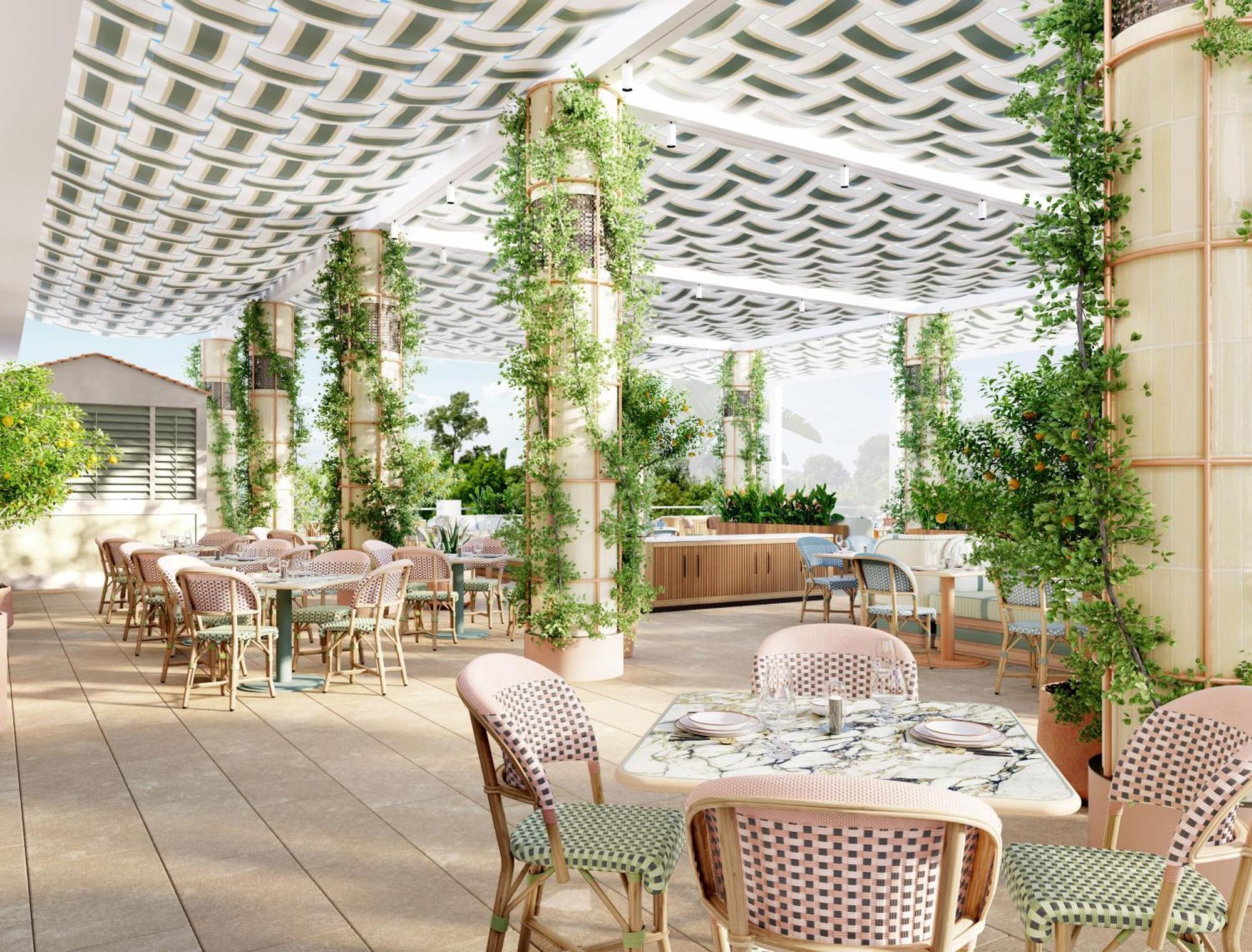 Don Carlos Marbella Exteriér fotografie The rooftop garden