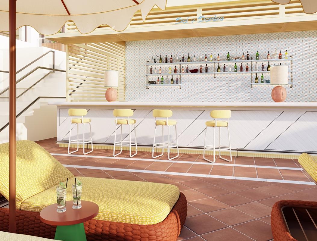 Don Carlos Marbella Exteriér fotografie The bar on board